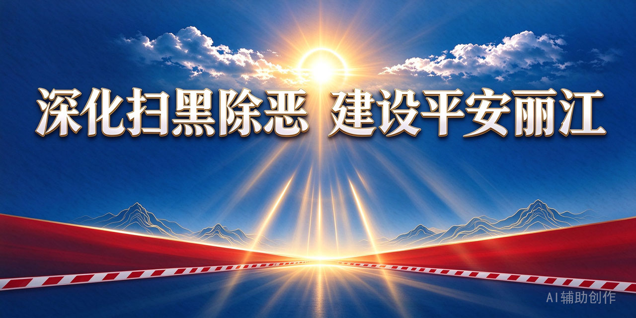深化扫黑除恶 建设平安丽江