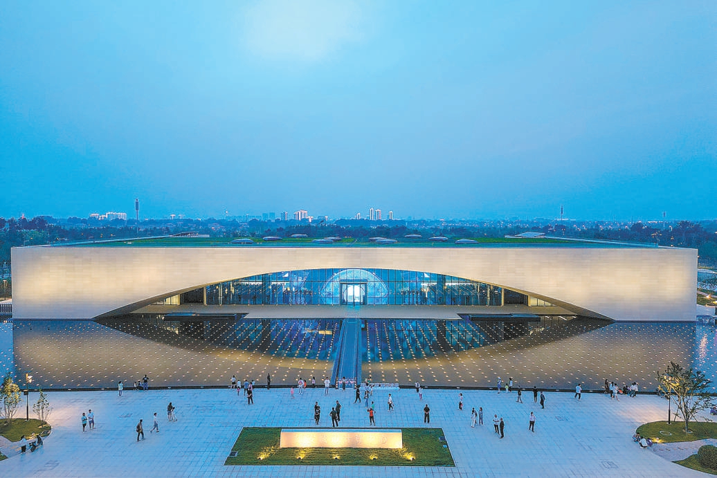 圖為雄安城市計(jì)算中心。