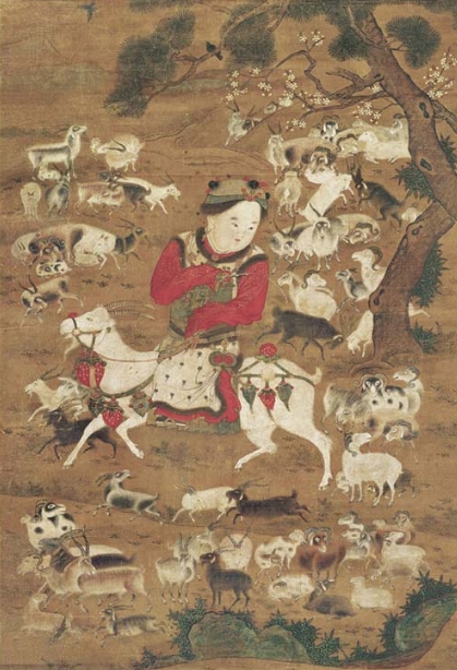 北宋 蘇漢臣《開泰圖》151×103cm 臺北故宮博物院藏.png