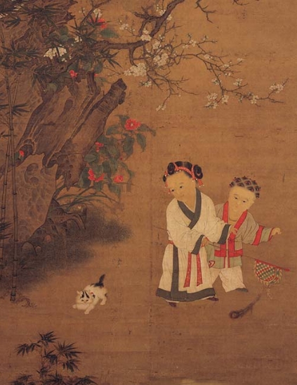 宋 佚名《冬日嬰戲圖》196.2×107.1cm 臺北故宮博物院藏.png