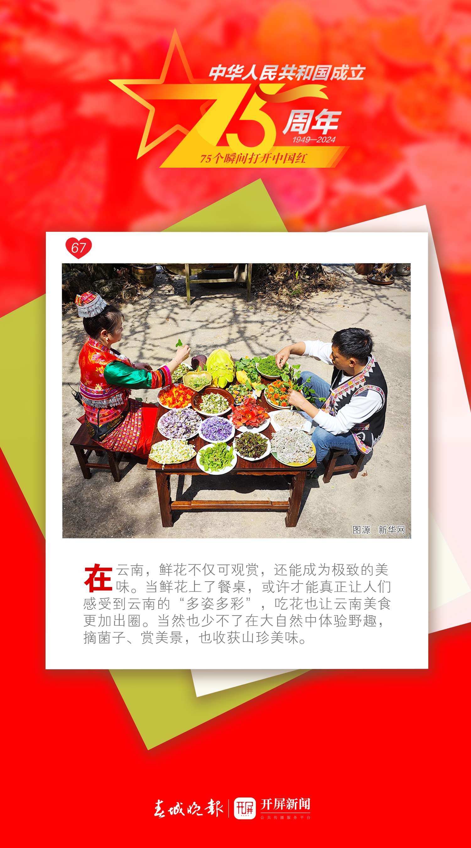 75個瞬間打開中國紅 | 美好生活在云南
