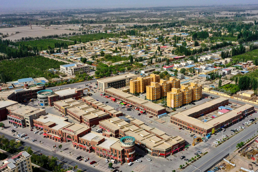 達(dá)西村新貌。